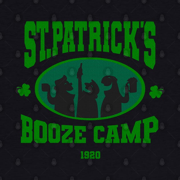 St.Patrick's Day Booze Camp Design 2 by Block28Designs